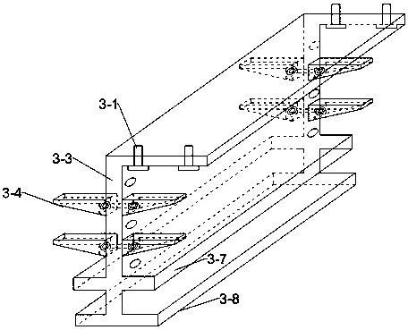 Large-span underground engineering structure ceiling outer hanging type fireproof plate and installing method thereof