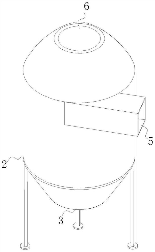 Efficient cyclone dust collector