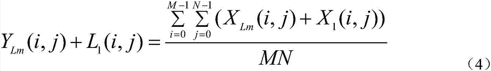 Infrared image preprocessing correction method