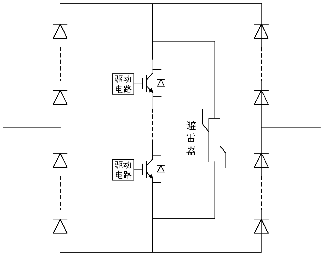 Full-bridge module and direct-current circuit breaker