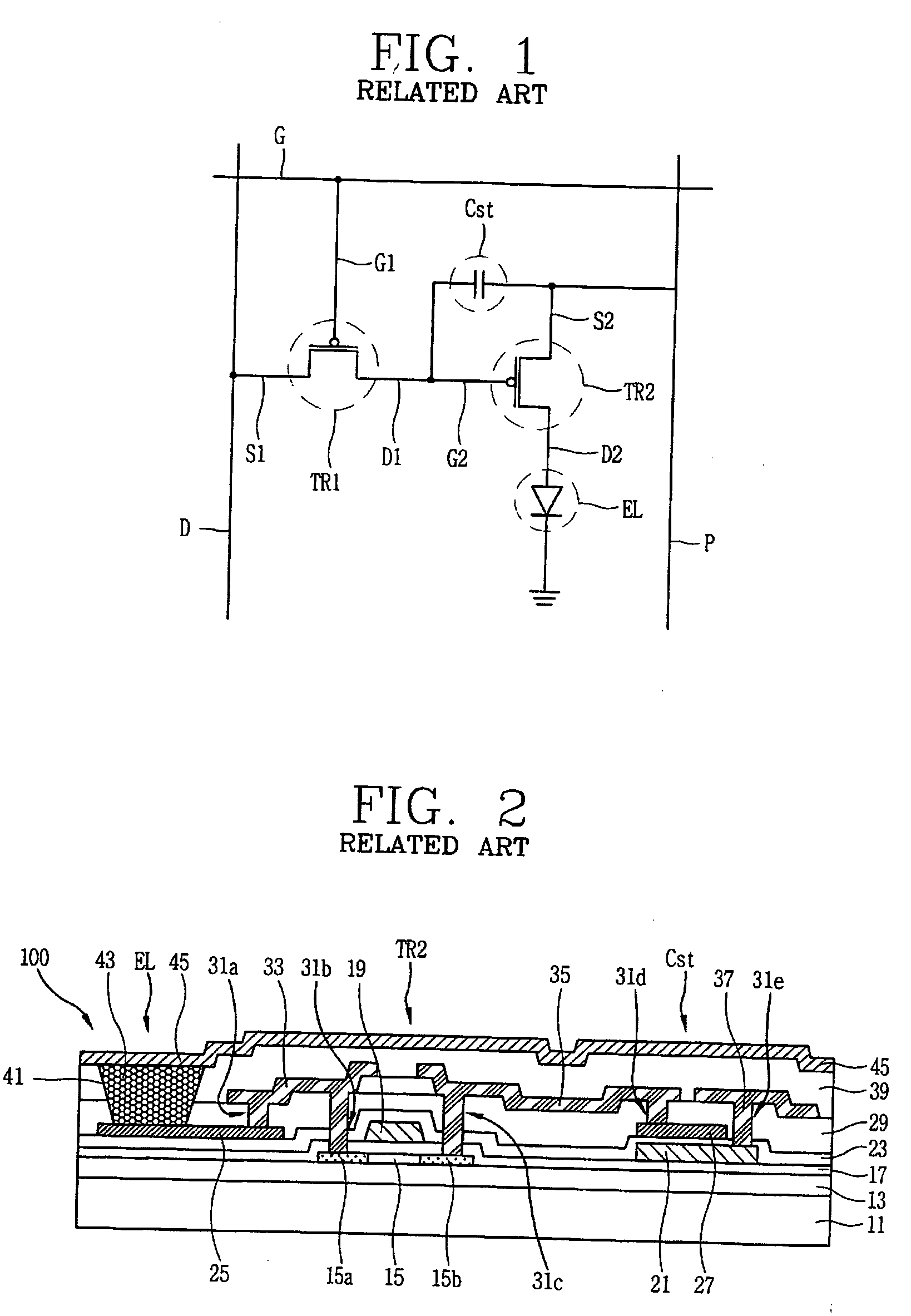 Active matrix type organic light emitting diode device and fabrication method thereof