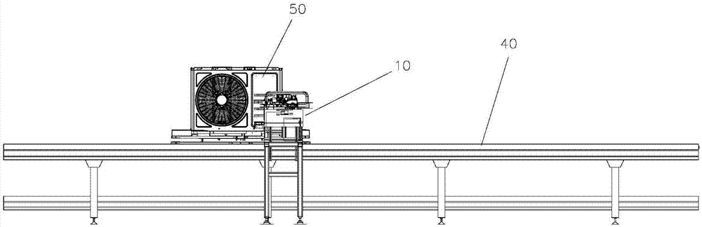 Installation mechanism of electric box and assembly device for external unit of air-conditioner