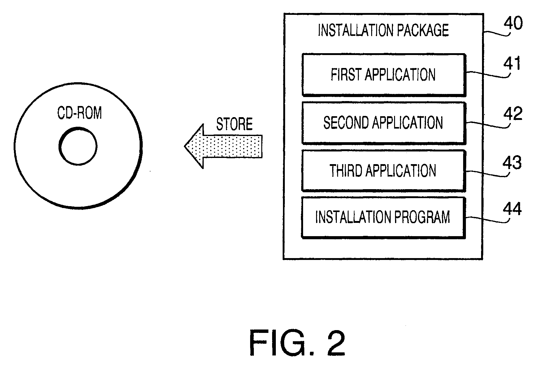 Method of Installing Application Programs and Computer Accessible Recording Medium Storing Installation Program