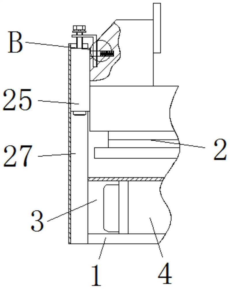 Automatic feeding precision compensation mechanism of numerical control machine tool