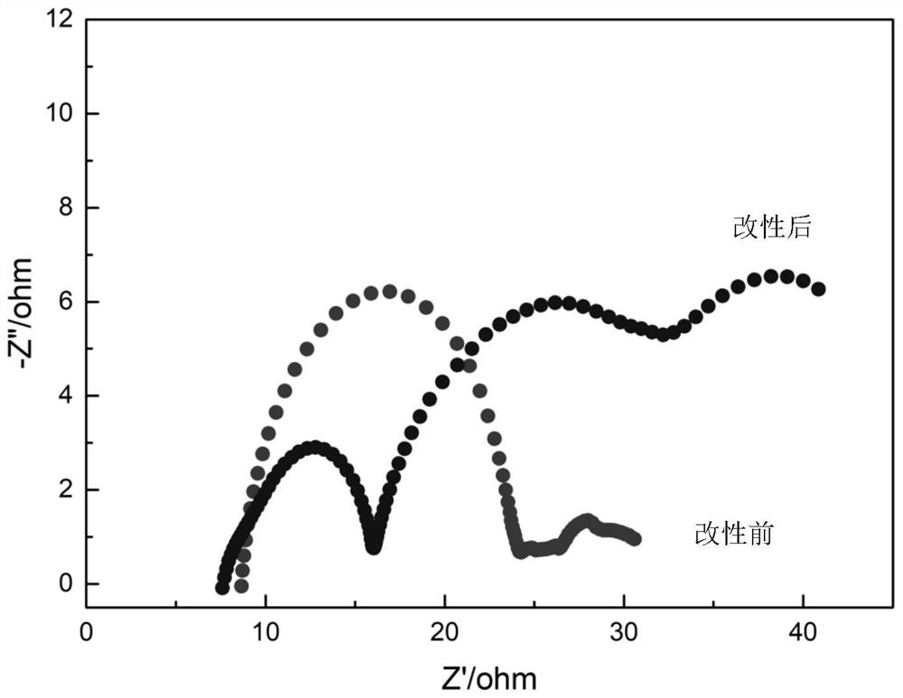 Lithium metal battery negative electrode surface modification method