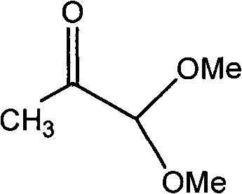 New synthesis process of 1,1,8,8-tetramethoxy-2,7-dimethyl-2,4,6-octatriene