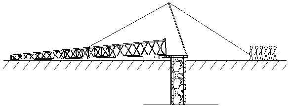 Device and method for detachable manual assembling steel column