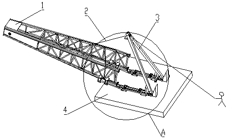 Device and method for detachable manual assembling steel column