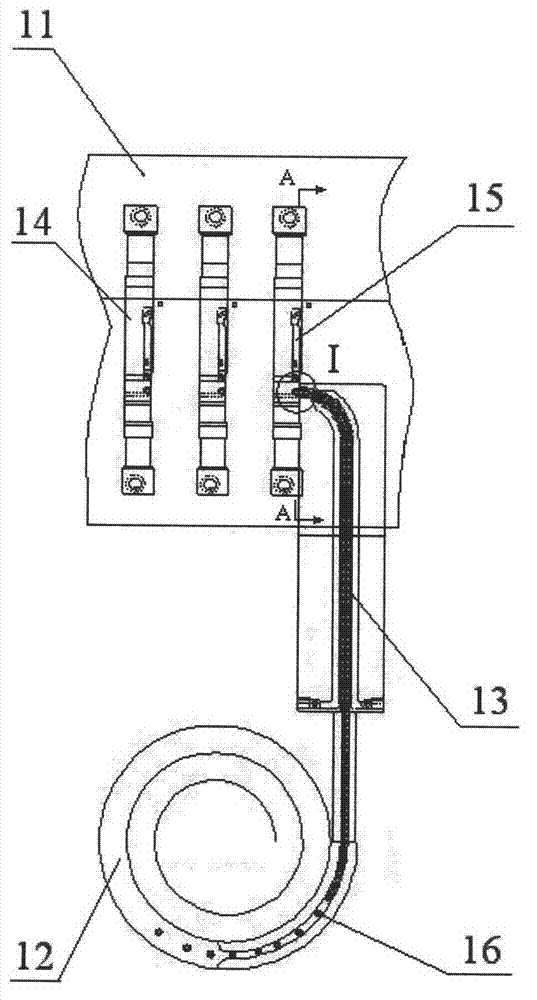 Automatic contact riveting progressive die