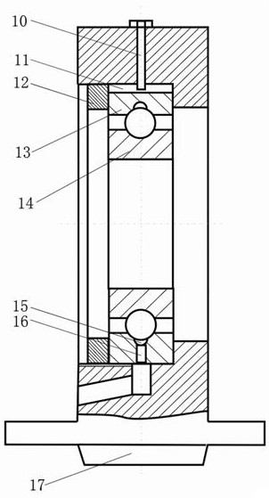 In-groove roller bed full-immersion type salt bath heat treatment device