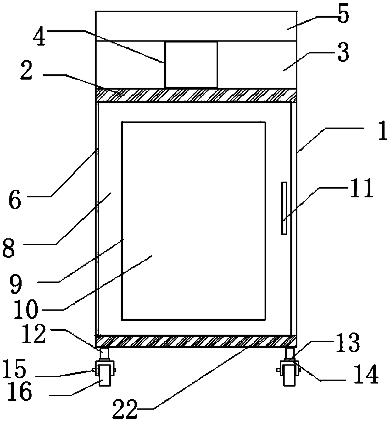 Optimized biomedical test incubator apparatus