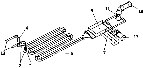 Micro-fluid cell processing chip and application method thereof