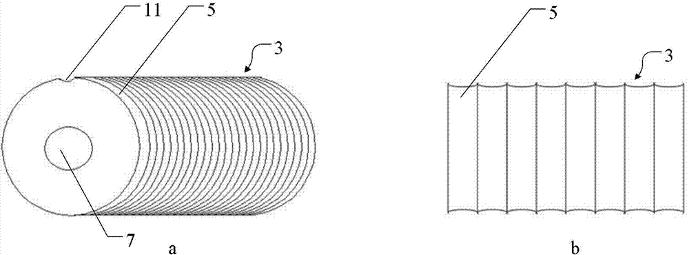 Heating device of film laminating machine