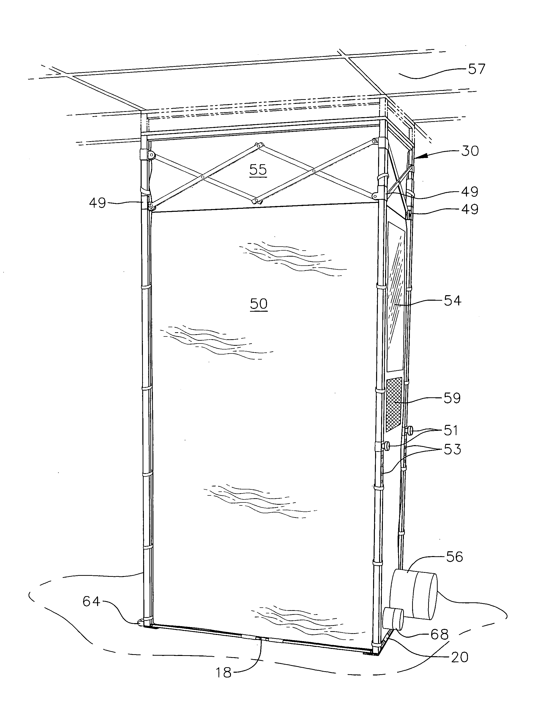 Environmental containment unit