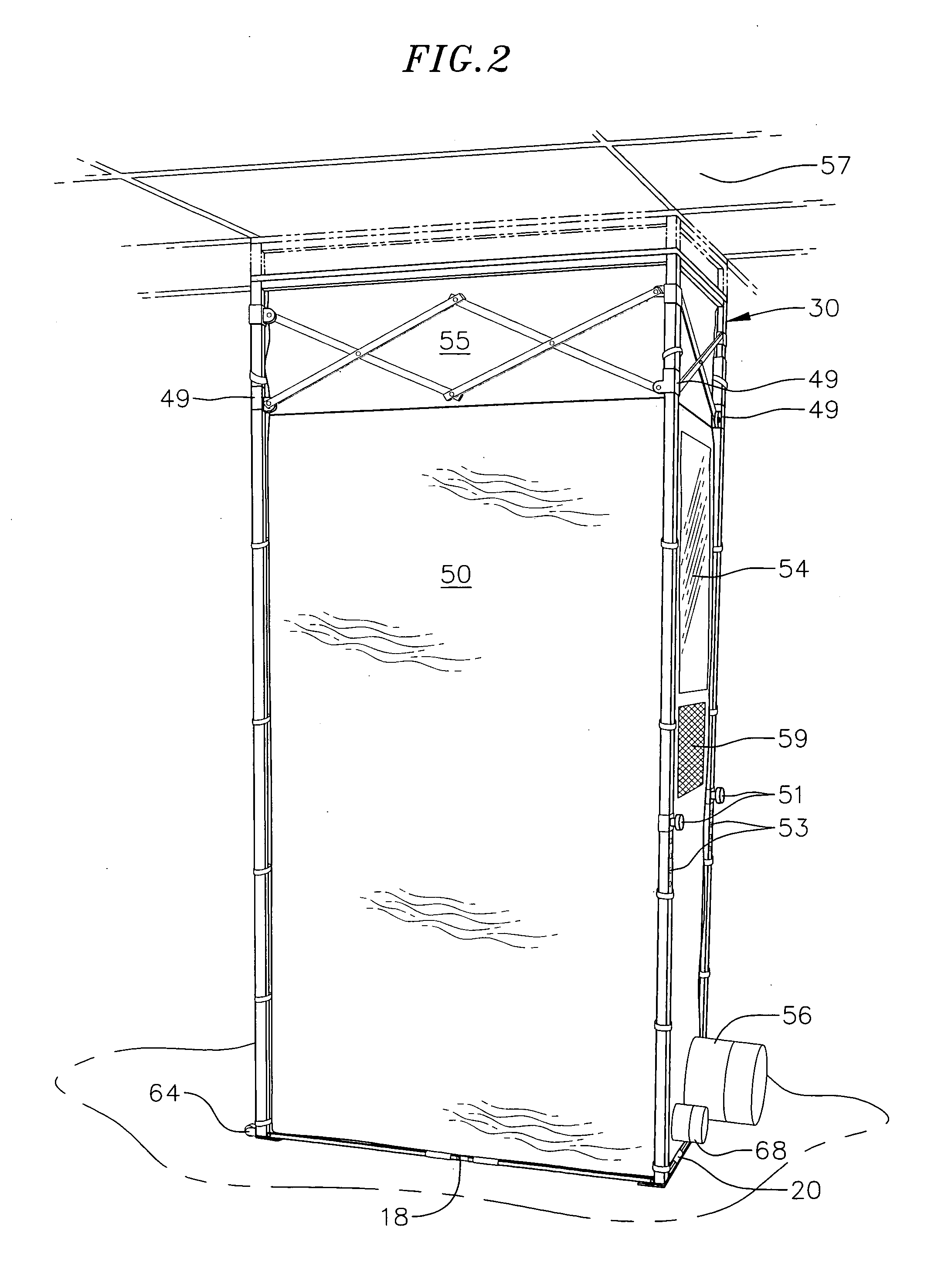 Environmental containment unit