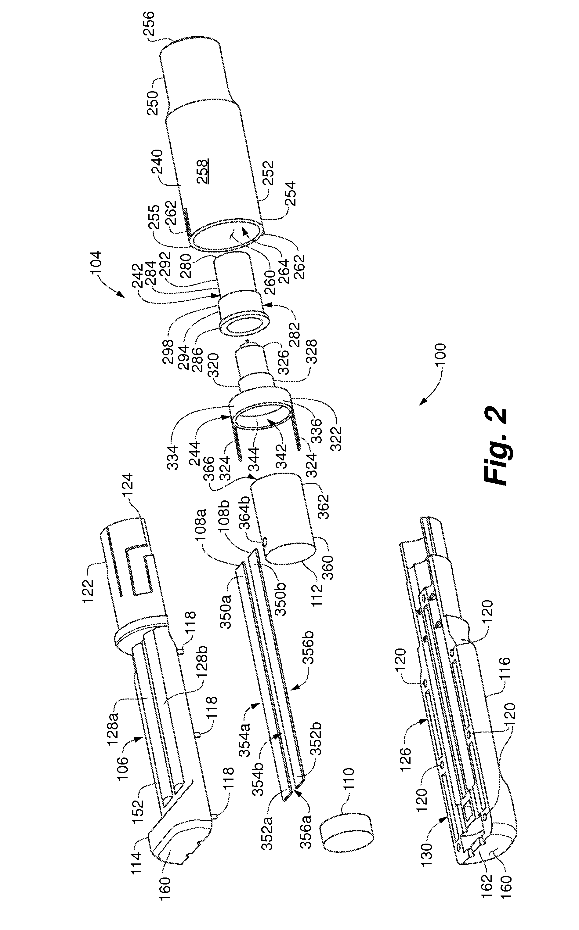 Multi-stage oral-fluid testing device