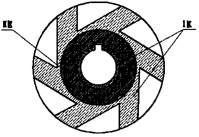 Device and method for use of impeller of laser 3D (three dimensional) -printing pump