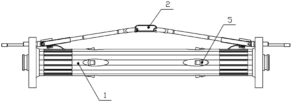 A bi-directional two-dimensional floating self-adaptive mechanism for small-diameter high-temperature and high-pressure downhole pipelines