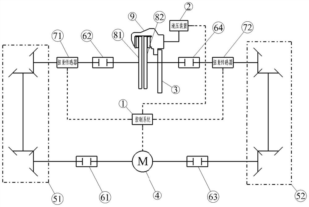 Dragging torque detection equipment for disc brake caliper