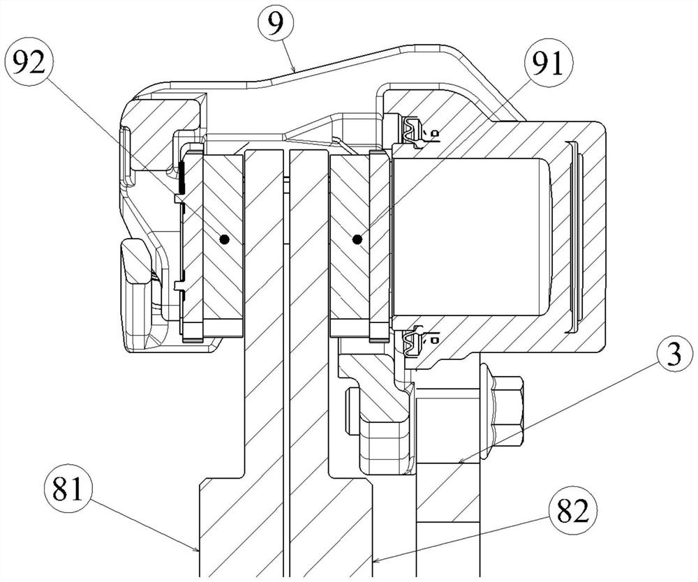 Dragging torque detection equipment for disc brake caliper