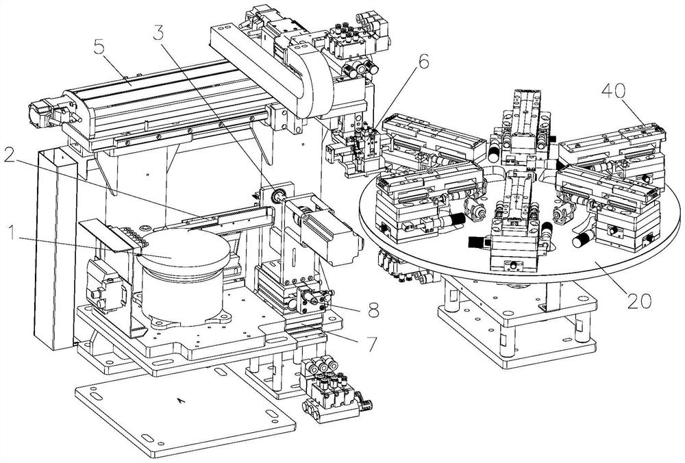 Automatic micro-spring feeding device