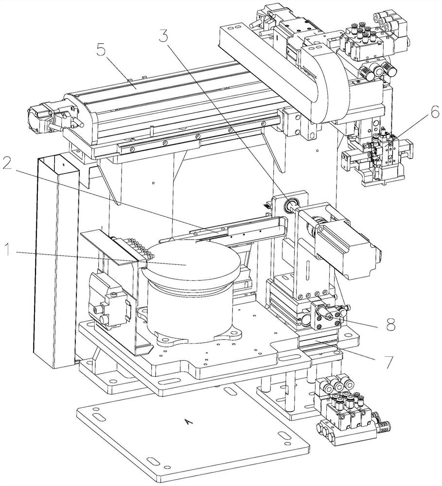 Automatic micro-spring feeding device