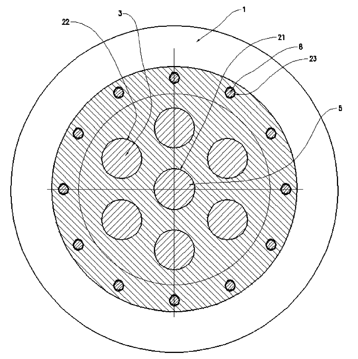 Hydraulic-control limited rotational speed difference differential