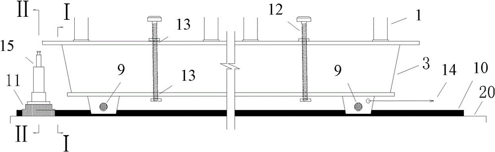 Arch ring lining trolley for additionally building open cut tunnel on electrified railway business line and construction method of arch ring lining trolley