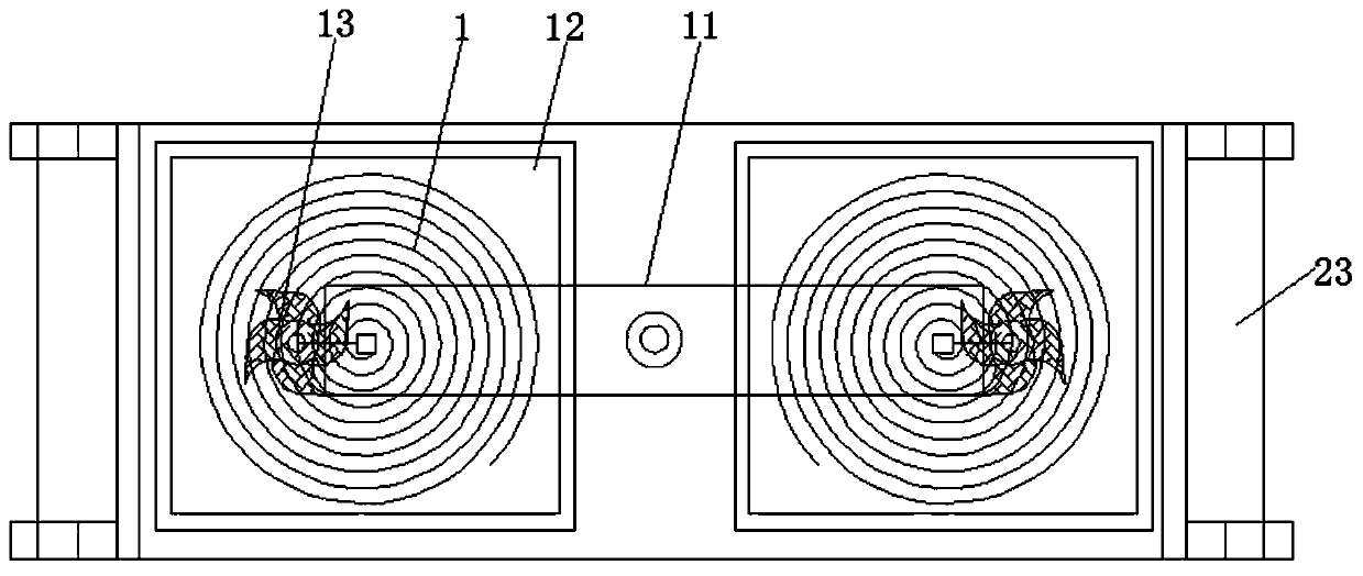 Electromagnetic device for separating and cleaning soft-magnetic and ferromagnetic materials and separation method