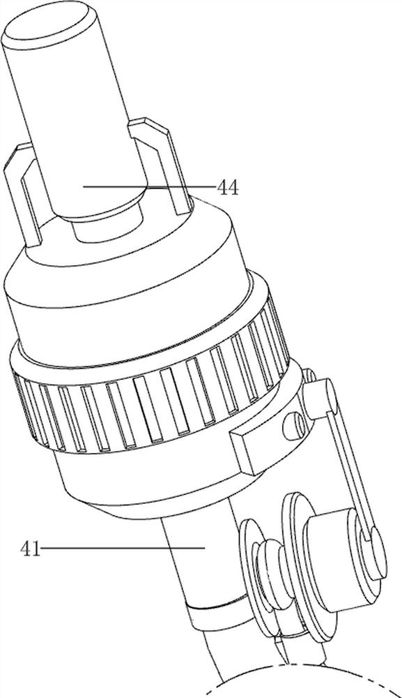 Stripping device of myoma of uterus for gynecology department