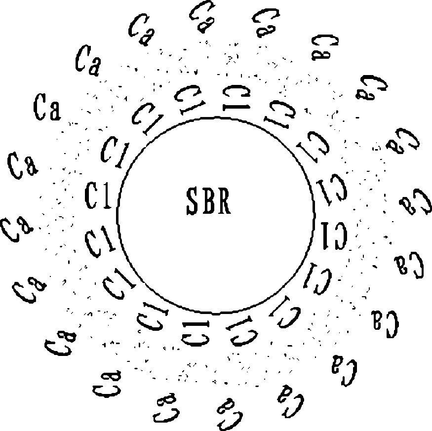 Preparation method of flame retardant type separant