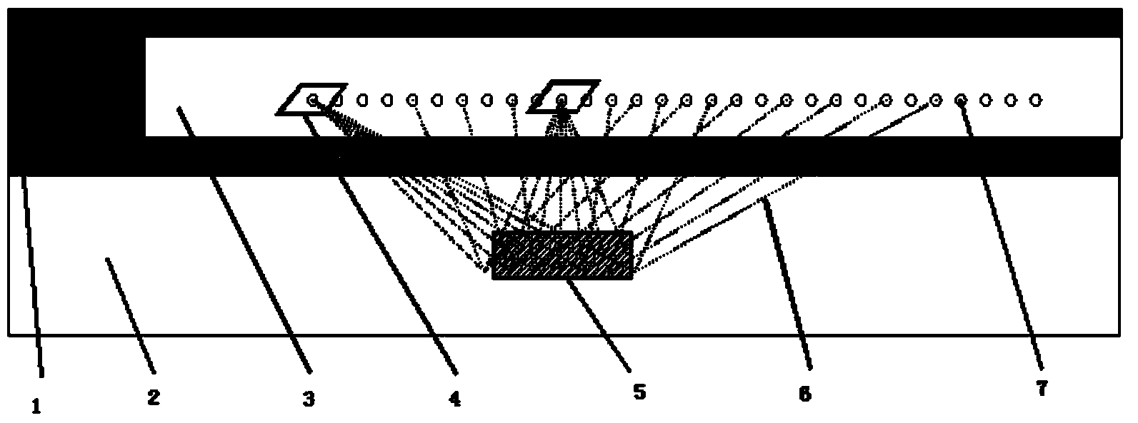 Transient electromagnetic simulated earthquake detection method used for coal mine underground