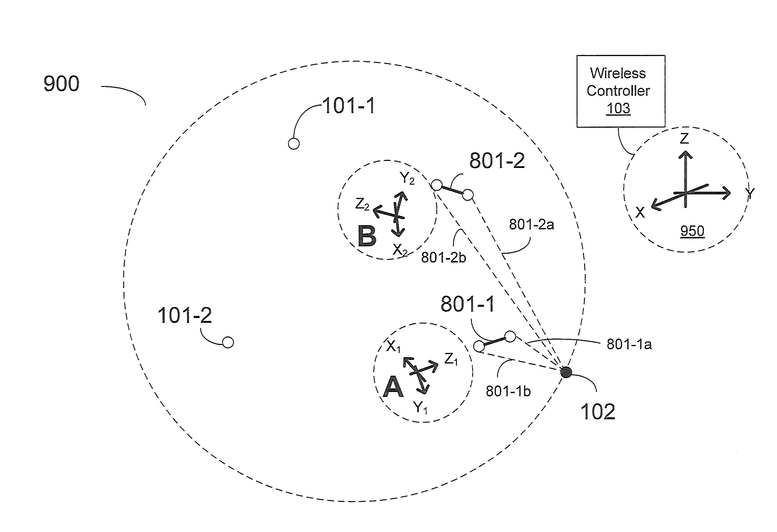 Precise positioning using a distributed sensor network