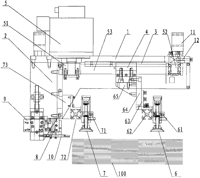 High-speed paper-transferring device