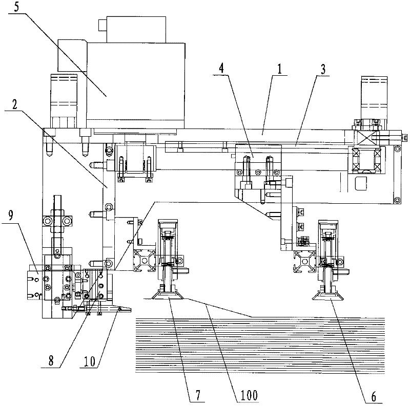 High-speed paper-transferring device