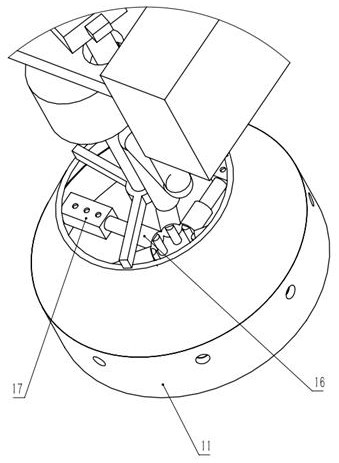 A garden plant fertilization robot