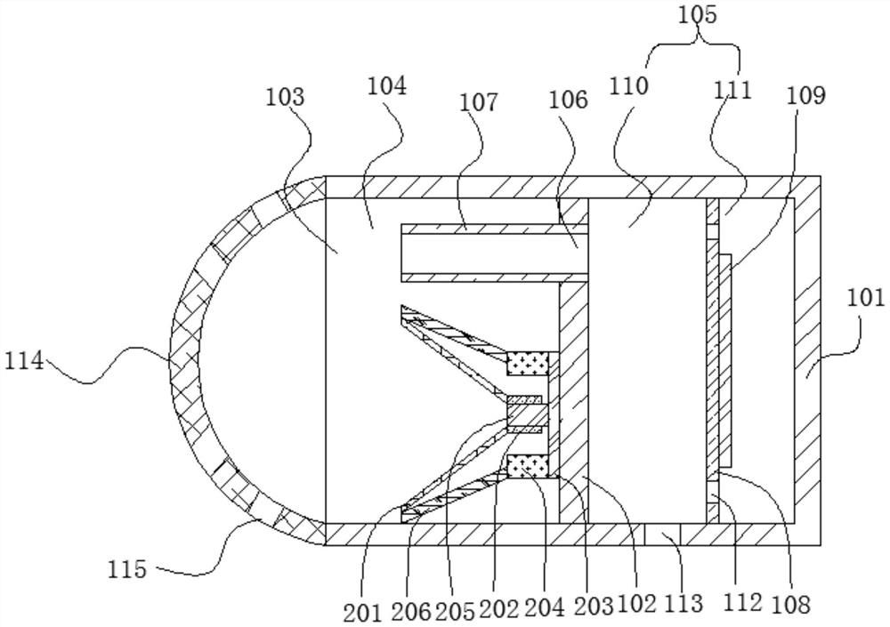 Dynamic piezoelectric composite speaker