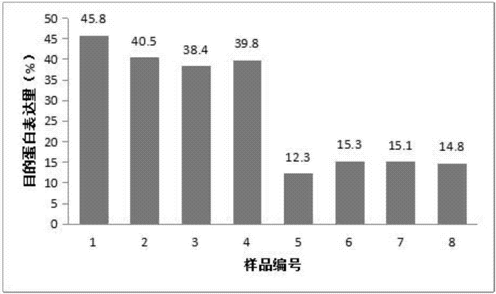 Recombinant escherichia coli shake flask culture medium and method for increasing expression quantity of target protein