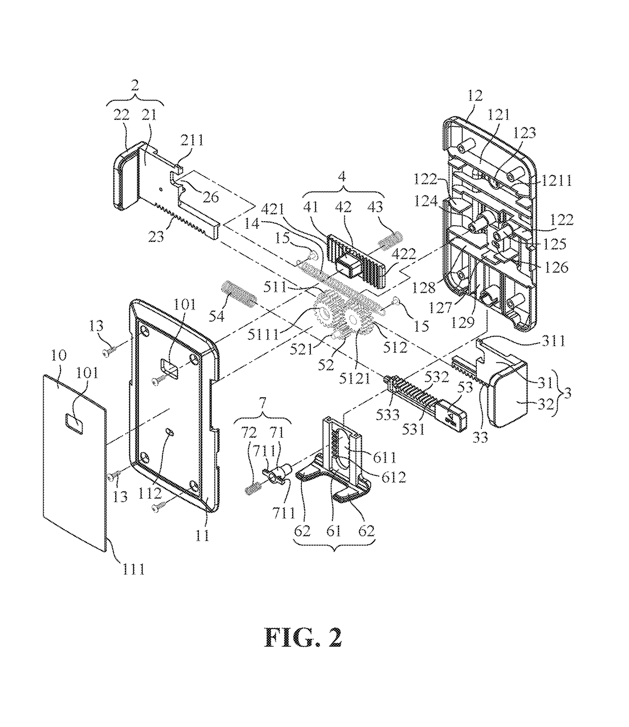 Clamping apparatus for portable electronic device