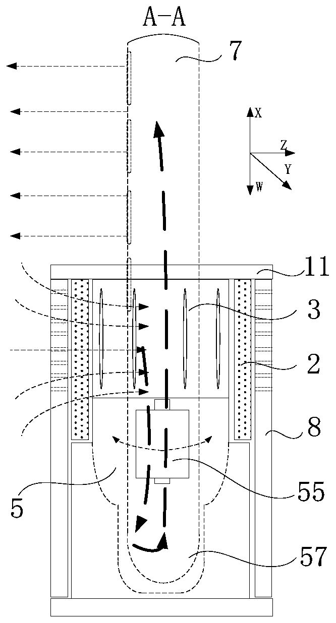 Fan and method for replacing filter of fan