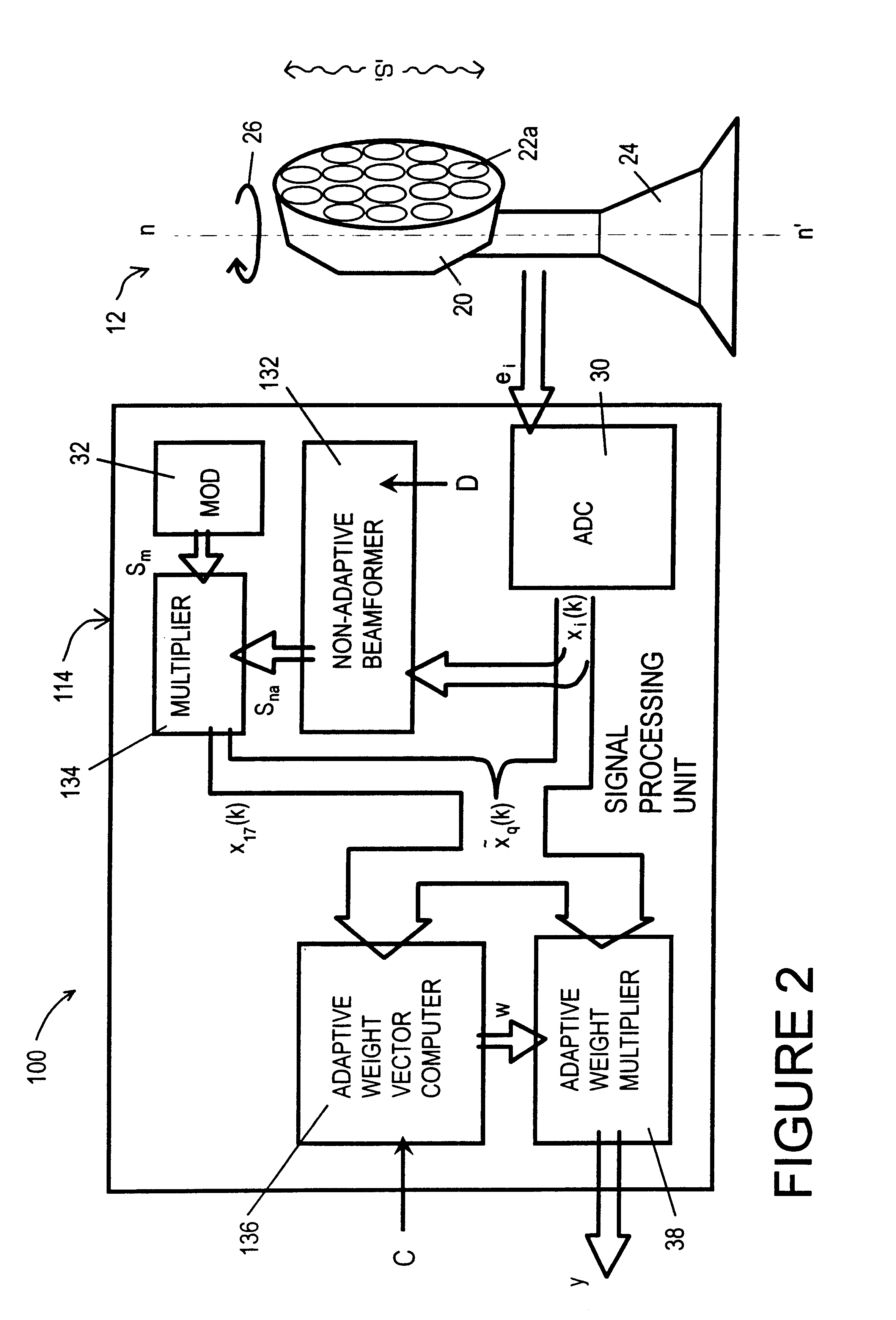 Adaptive sensor array apparatus