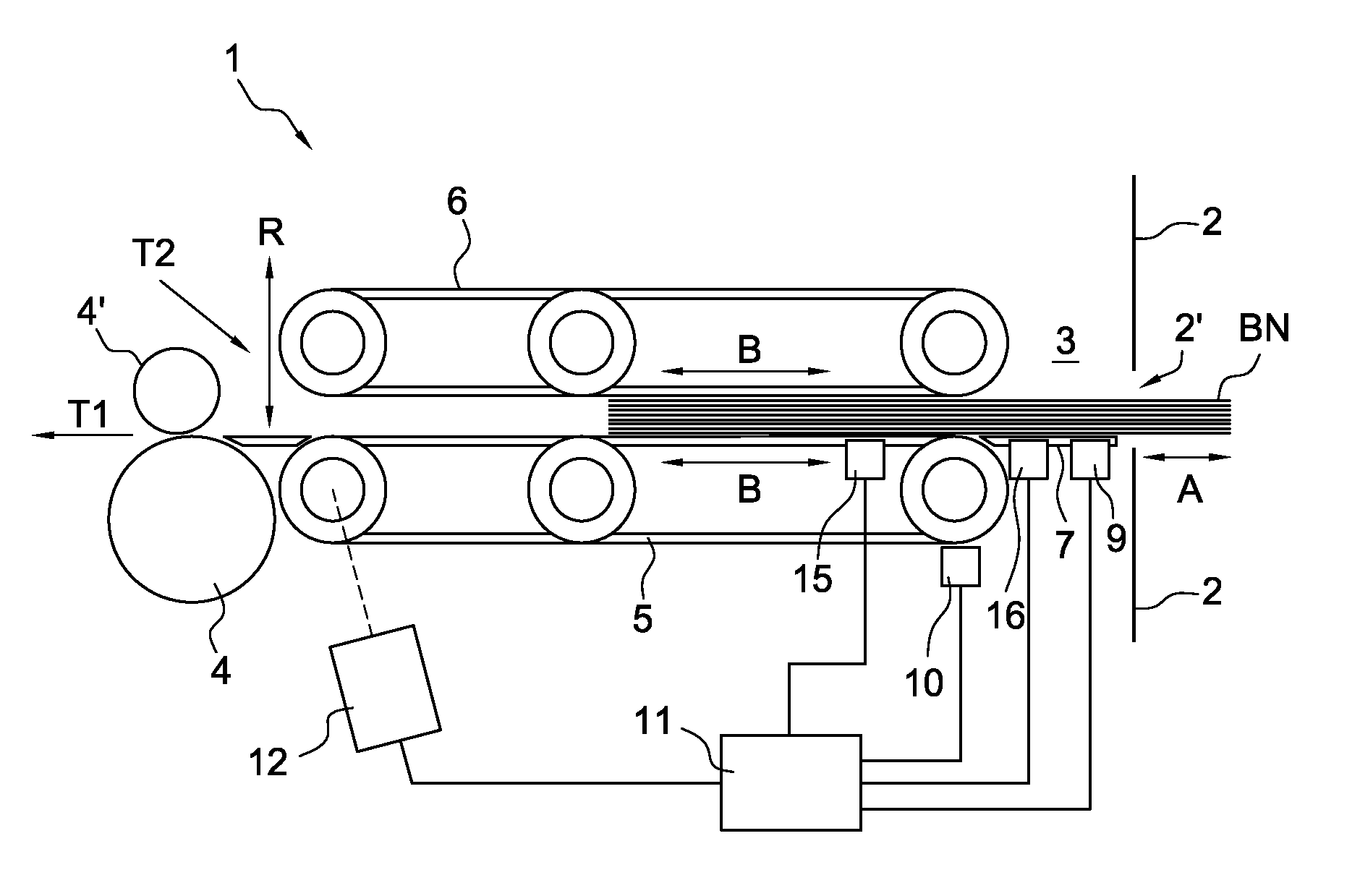 Apparatus and method for accepting or dispensing bank notes