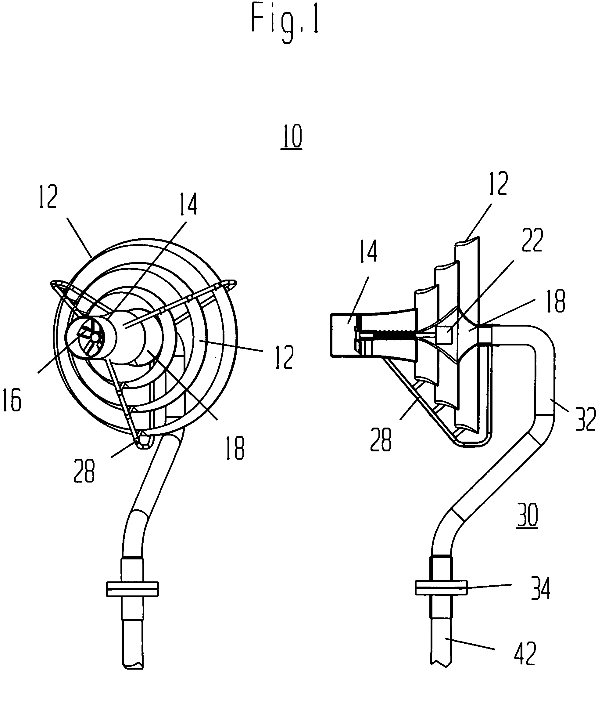 Habitat friendly, multiple impellor, wind energy extraction