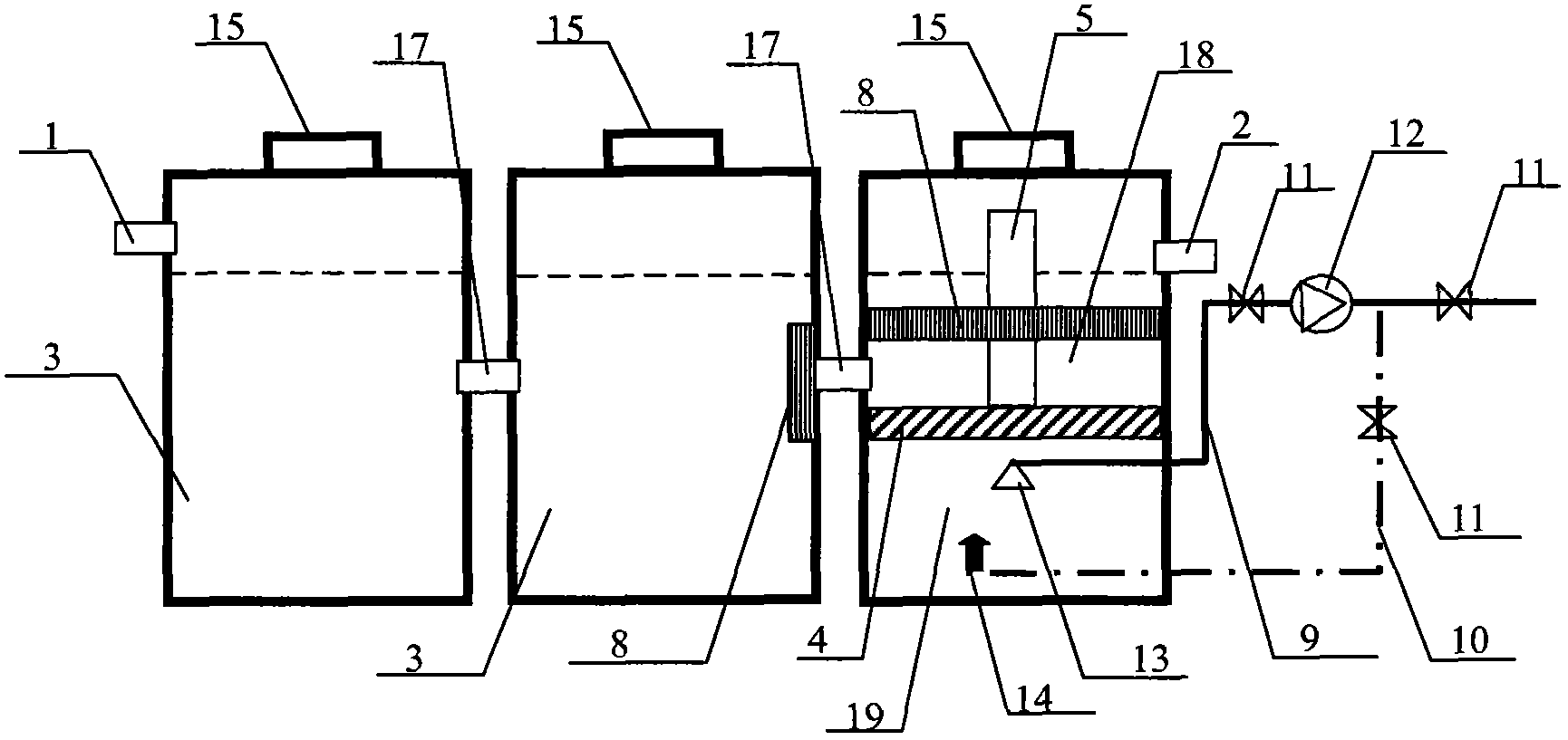 Digested sludge recycling method and device