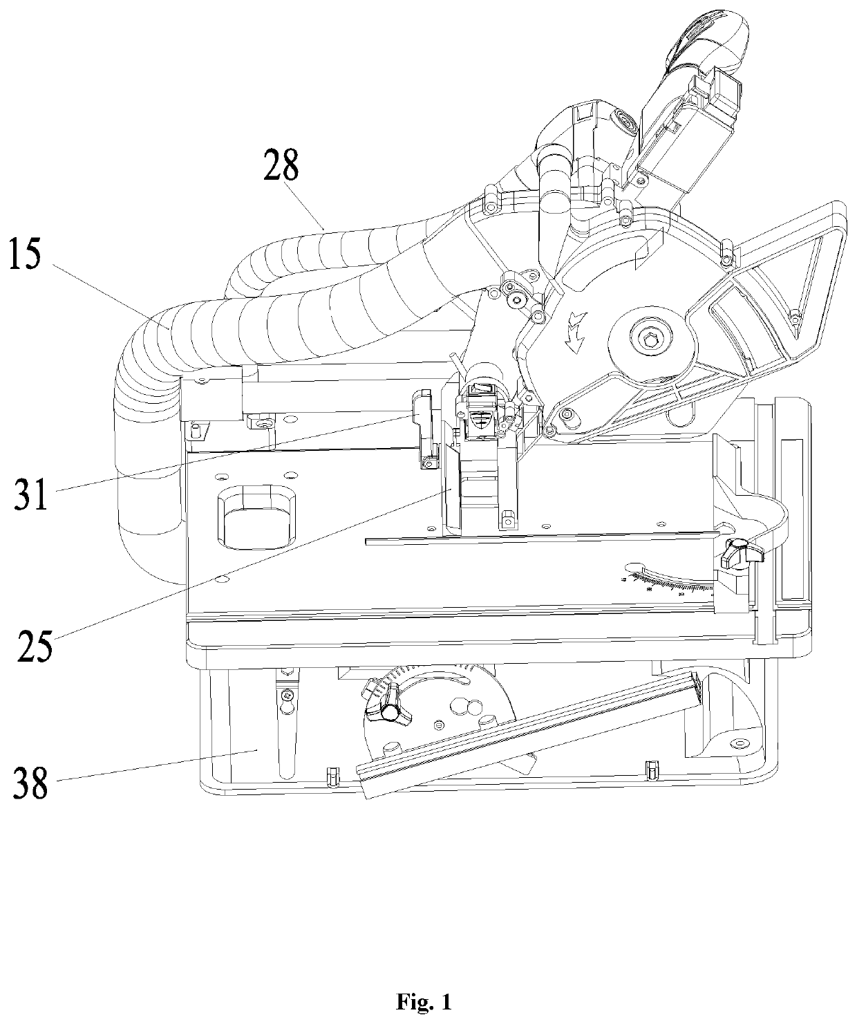 Dust-free multifunctional cutting machine and electric cutter