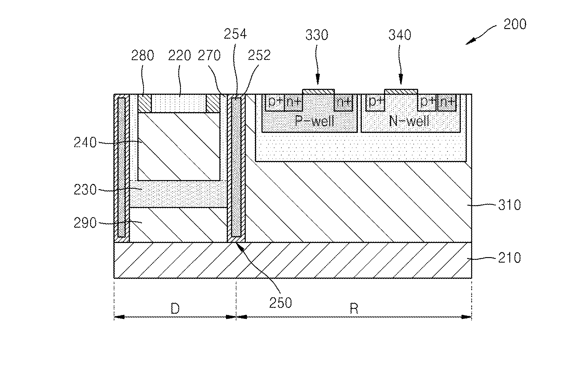 Digital silicon photomultiplier detector cells