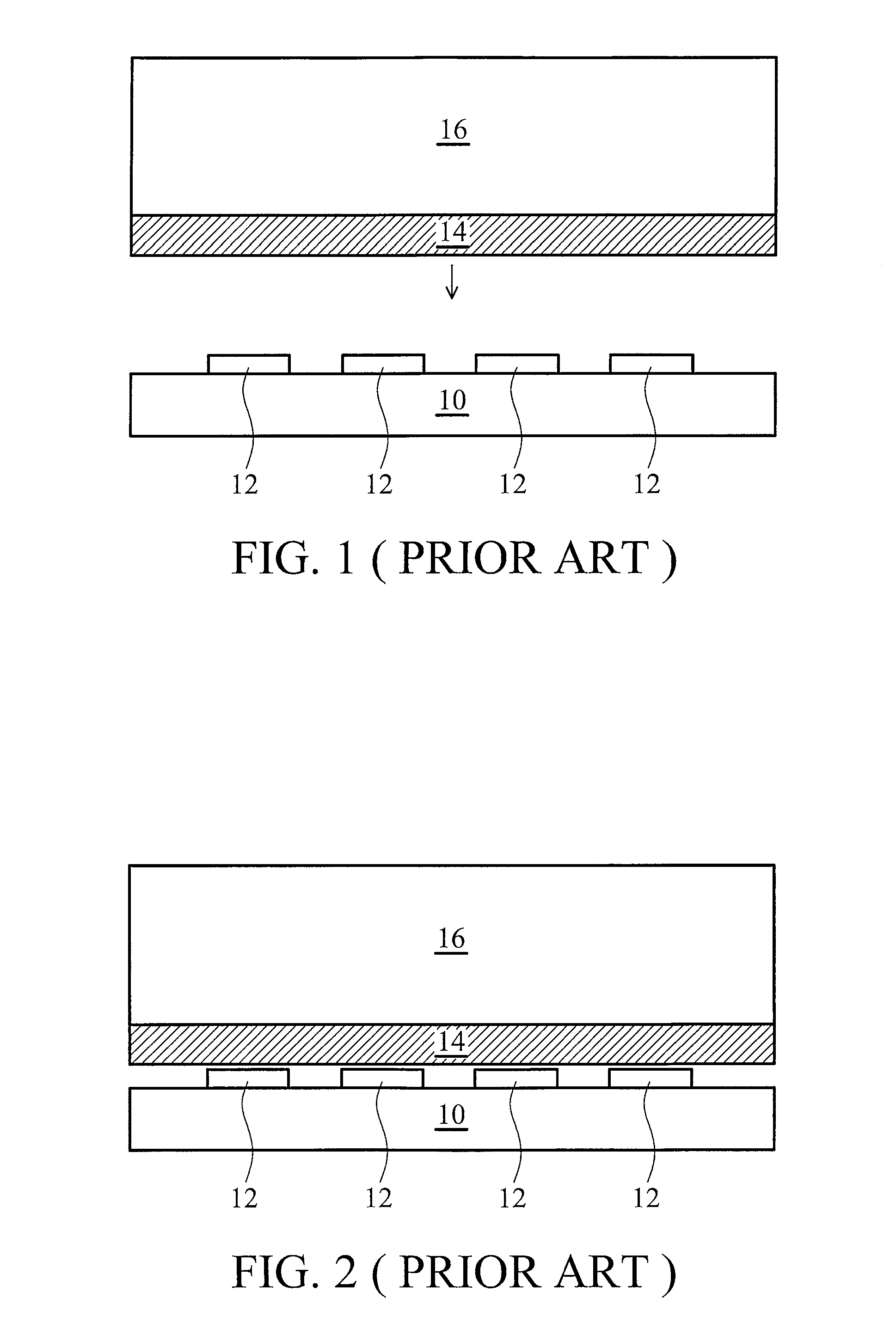 Wafer Leveling-Bonding System Using Disposable Foils