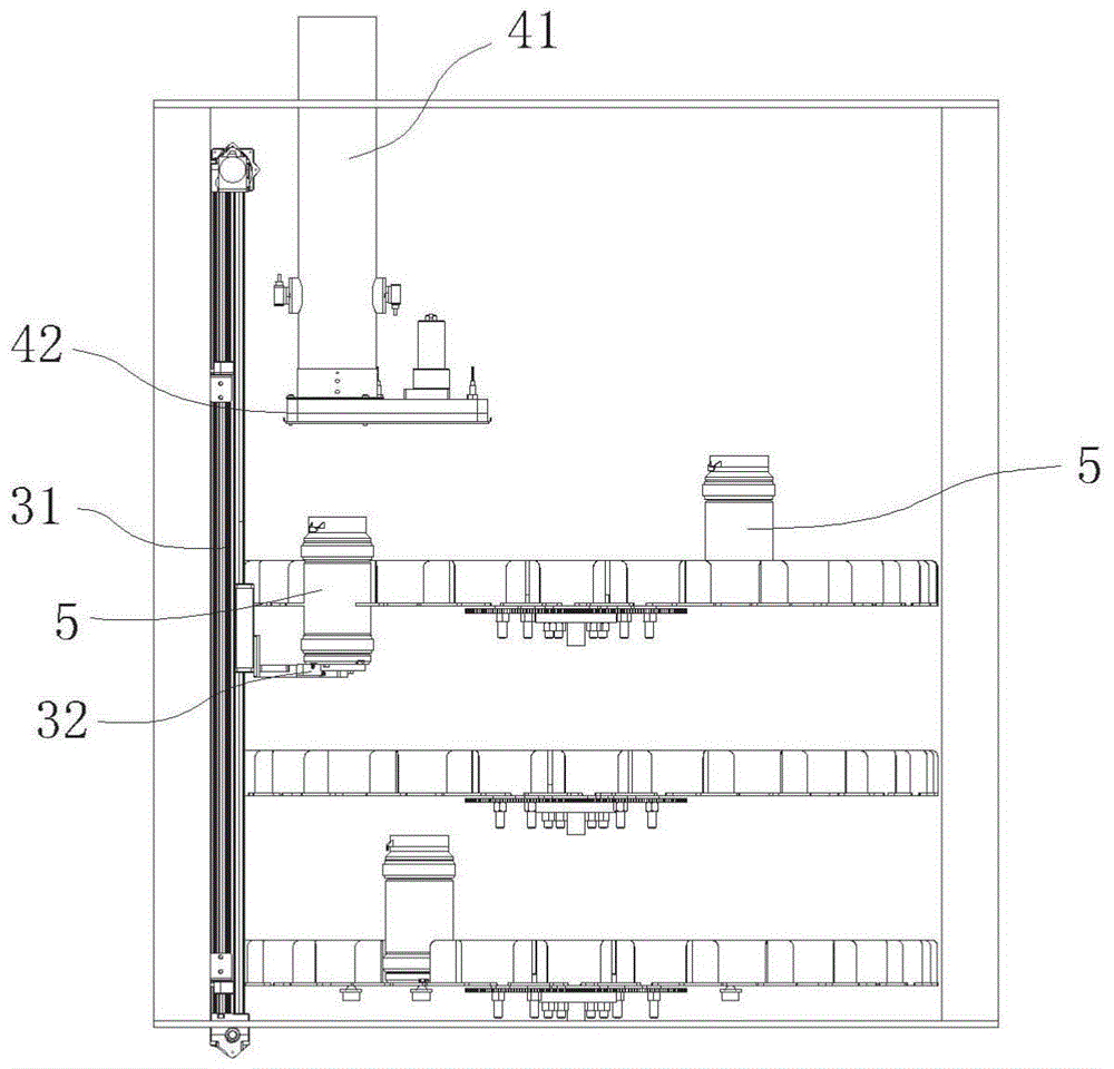 Method and device for storing and retrieving samples