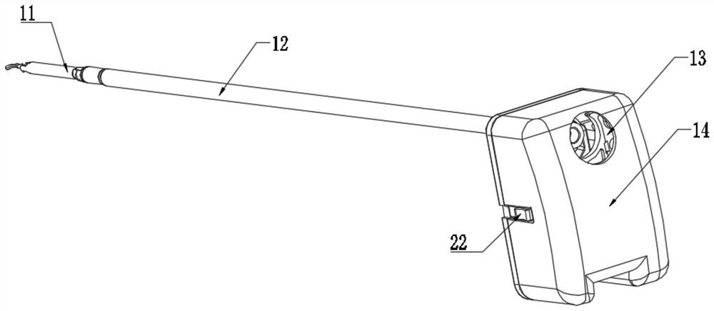 Surgical operating instrument driving mechanism, ultrasonic knife and minimally invasive surgery robot