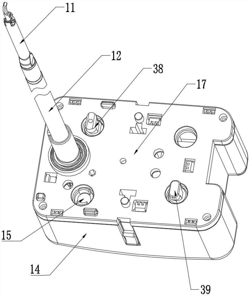 Surgical operating instrument driving mechanism, ultrasonic knife and minimally invasive surgery robot